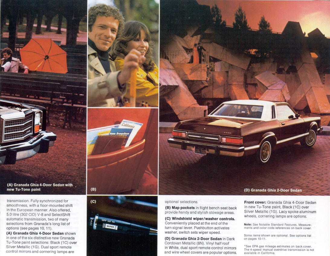 1979 Ford Granada Brochure Page 1